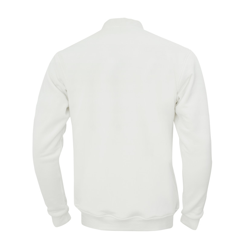 Whitedot Off White Zip Up Full Sleeves Cricket Jumper Whitedot Off White Zip Up Full Sleeves Cricket Jumper